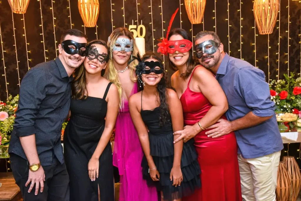 Foto Aniversário Adulto a fantasia no Cerimonial Allegro