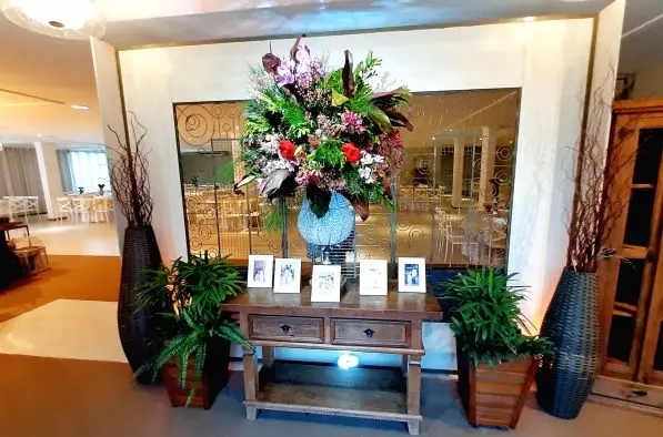 Entrada do Cerimonial Allegro - Decoração