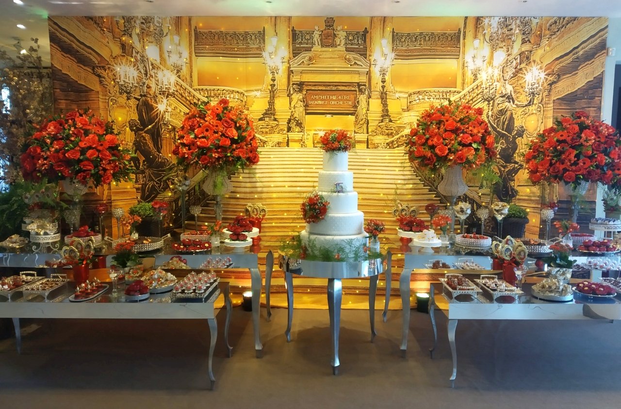 Decoração 15 anos Cerimonial Allegro