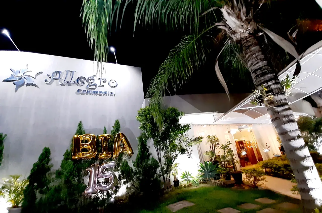 Fachada Iluminada Cerimonial Allegro