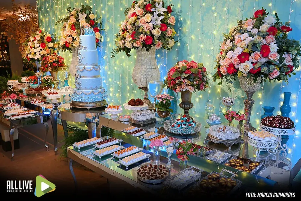 Foto Decoração Mesa de Doces Cerimonial Allegro